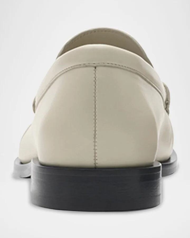 Cadet Grained Calf Leather Penny Loafers - Image 3