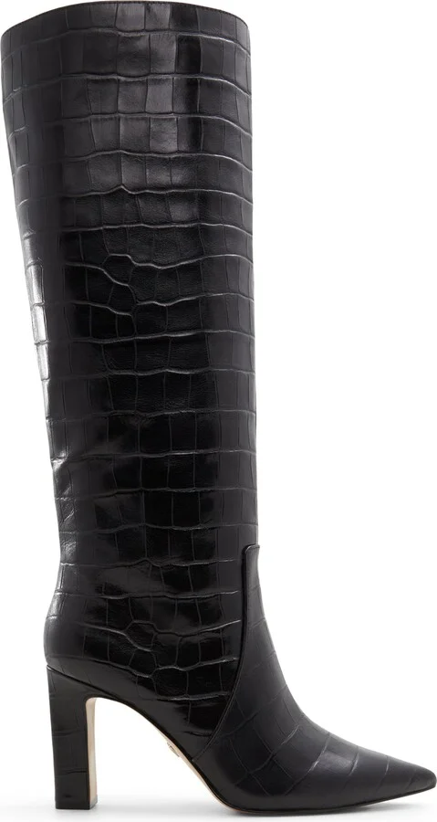 Cadigoder Pointed Toe Knee High Boot - Image 3