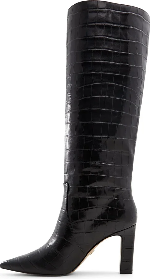 Cadigoder Pointed Toe Knee High Boot - Image 5