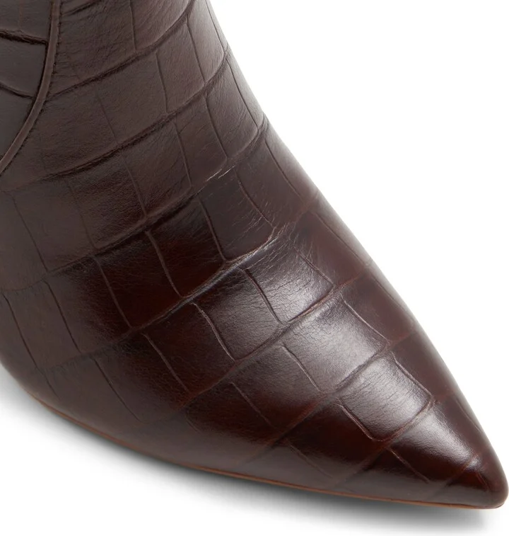 Cadigoder Pointed Toe Knee High Boot - Image 9