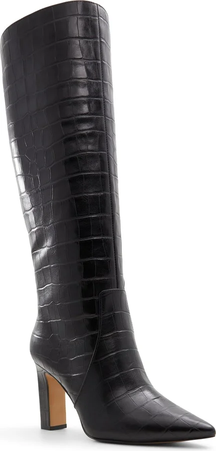 Cadigoder Pointed Toe Knee High Boot