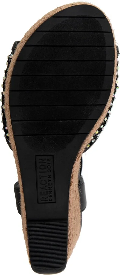 Caegan Rhinestone Mesh Espadrille Wedge Sandal - Image 7