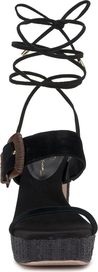 Caelia Ankle Wrap Platform Sandal - Image 4