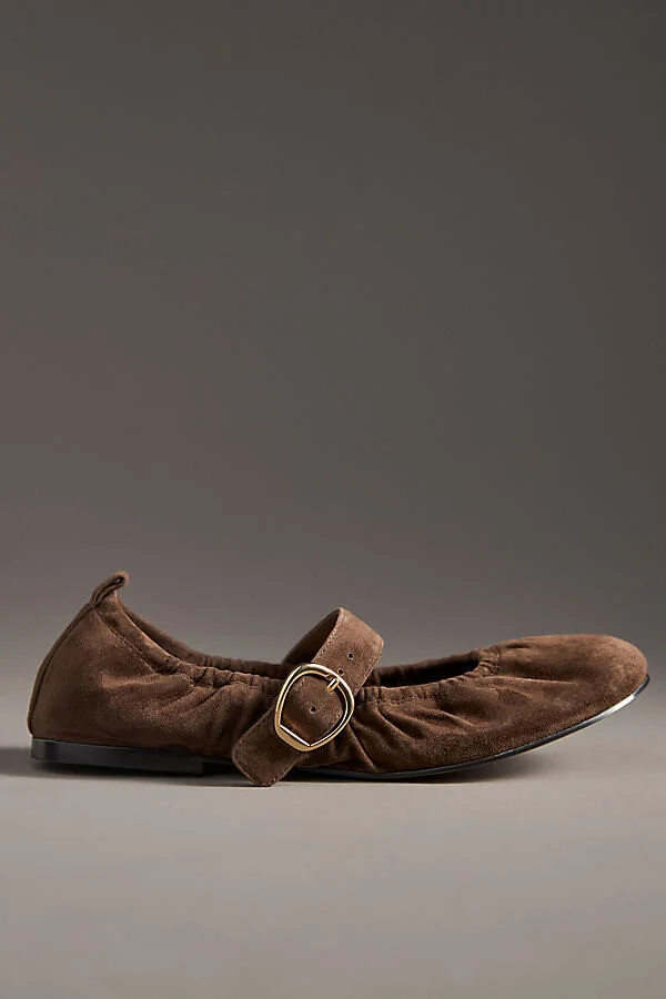 Caely Buckle Ballet Flats