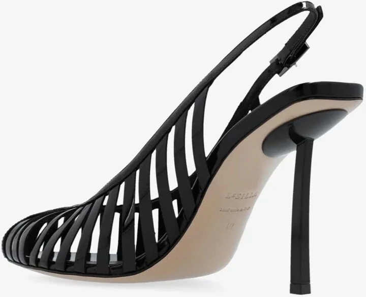 Cage 100 Patent-Leather Pumps - Image 2