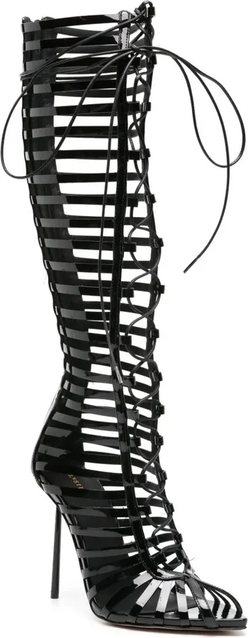Cage 120mm knee-high boots - Image 2