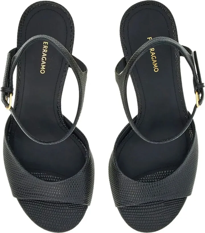 Cage 85mm leather sandals - Image 4