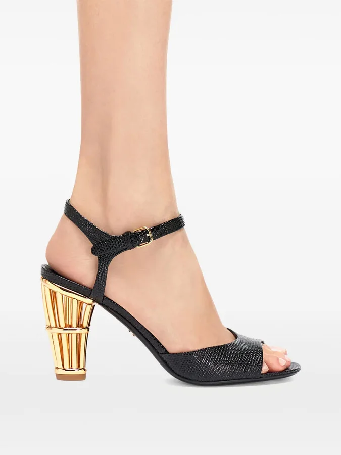 Cage 85mm leather sandals - Image 5