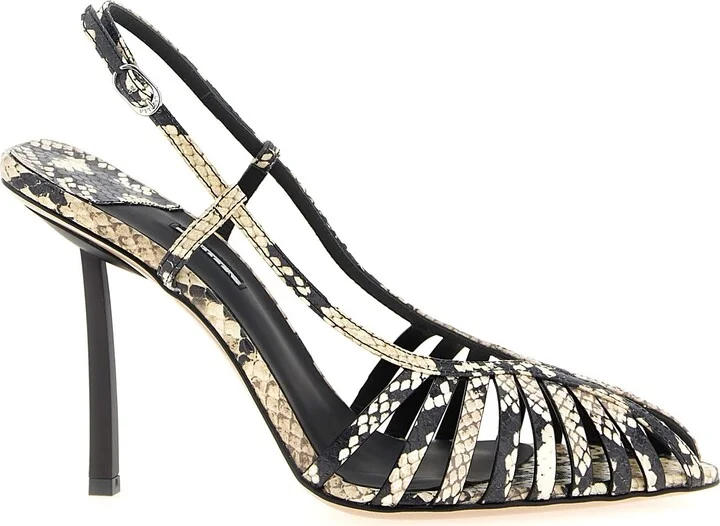 'cage' Slingback