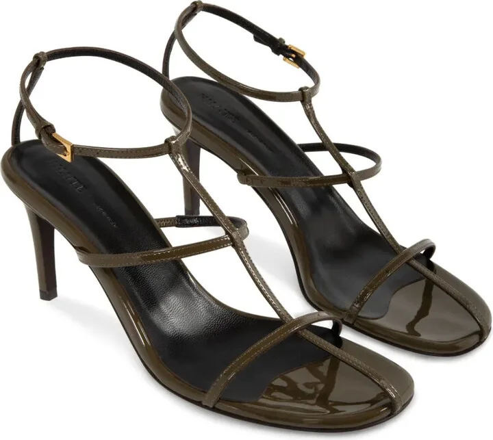 Cage strappy heeled sandals - Image 2