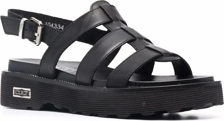 Cage-Style Open-Toe Sandals - Image 2