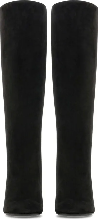 Cage suede knee-high boots - Image 3