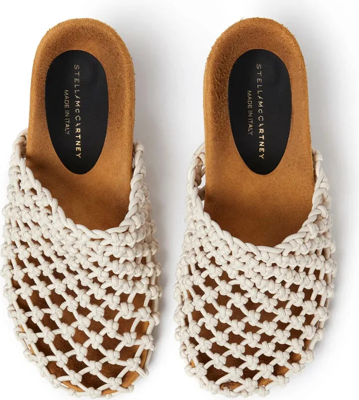 Caged Faux-Leather Mules - Image 4