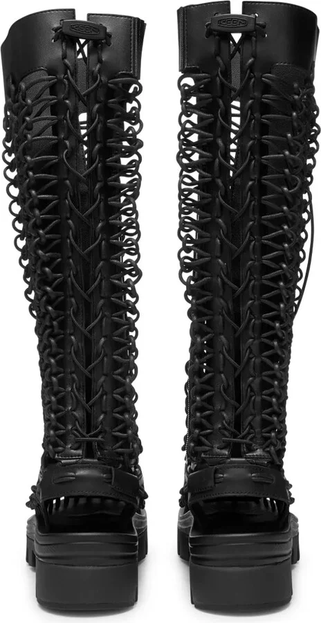 Caged Knee-High Boots - Image 3
