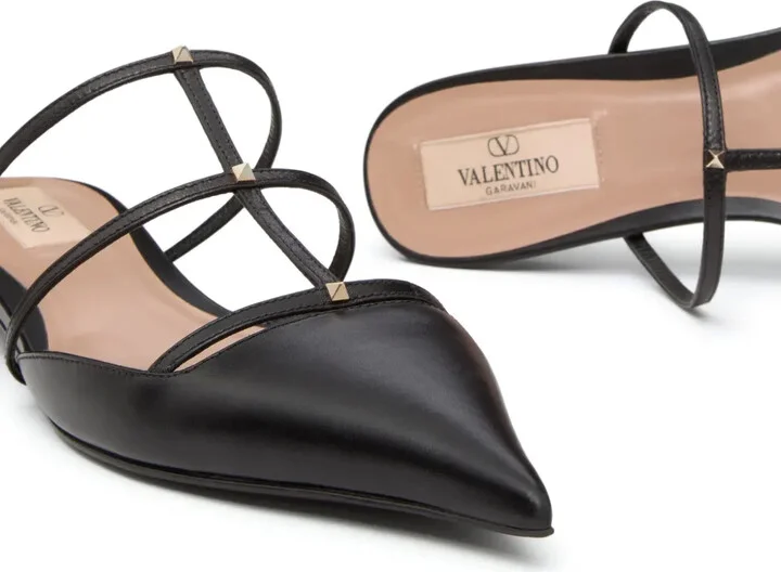 Caged Leather Mules - Image 5