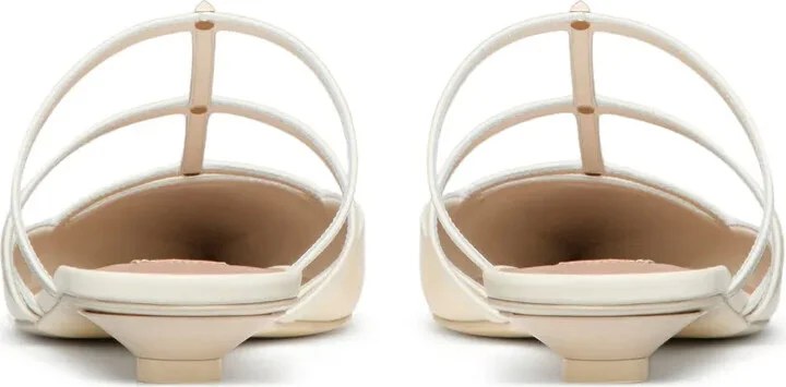 Caged Leather Mules - Image 3