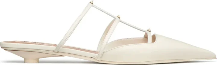 Caged Leather Mules