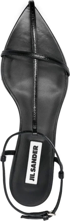 Caged Leather Sandals - Image 4