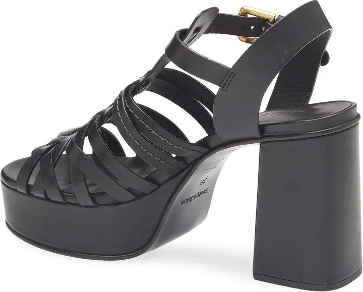 Caged Platform Sandal - Image 2