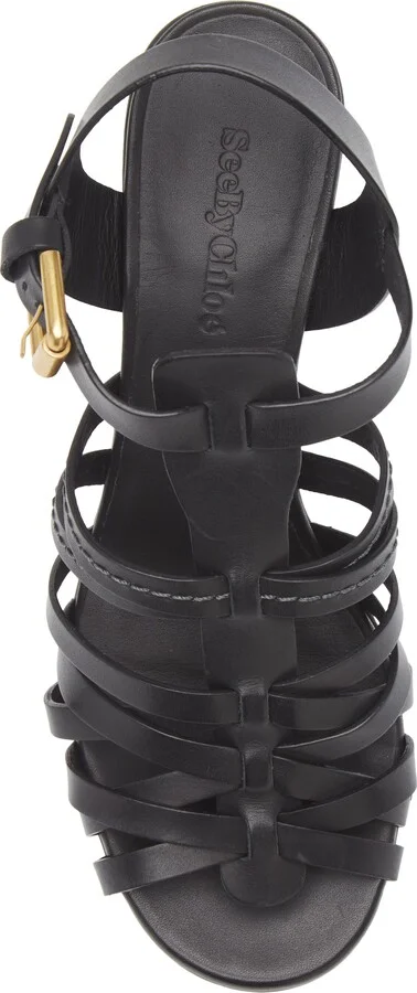 Caged Platform Sandal - Image 5