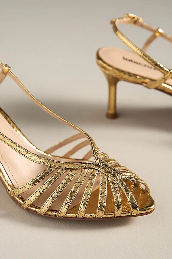 Caged Slingback Heels - Image 3