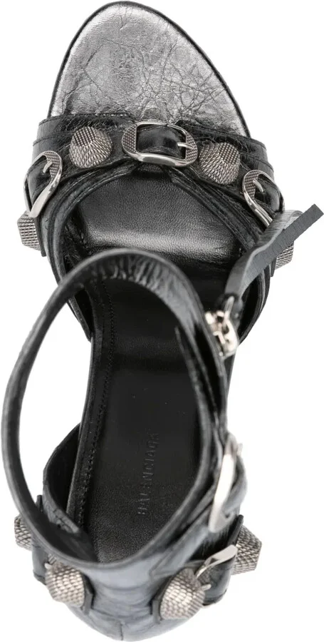 Cagole 110mm leather sandals - Image 4
