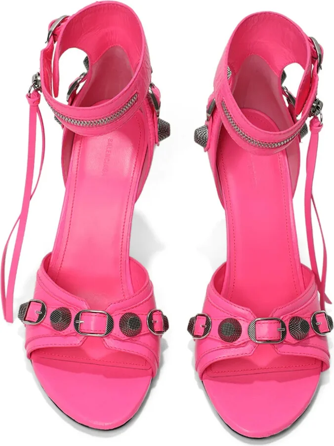 Cagole 110mm stiletto sandals - Image 3