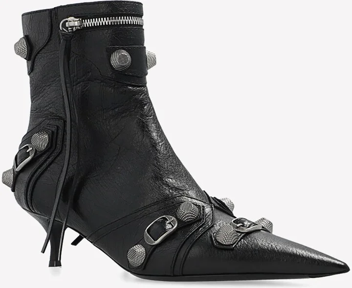 Cagole 50 Ankle Boots in Lamb Leather - Image 2