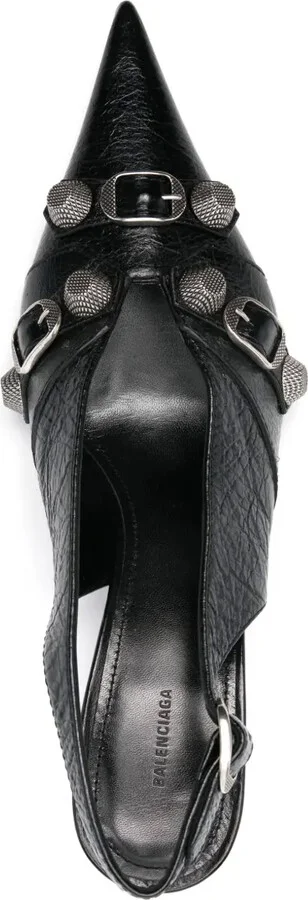Cagole 70mm slingback pumps - Image 4