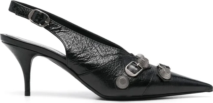 Cagole 70mm slingback pumps