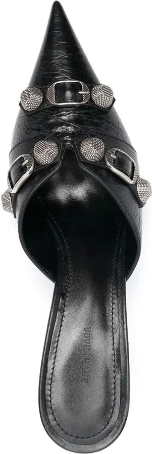 Cagole 80mm pointed mules - Image 4