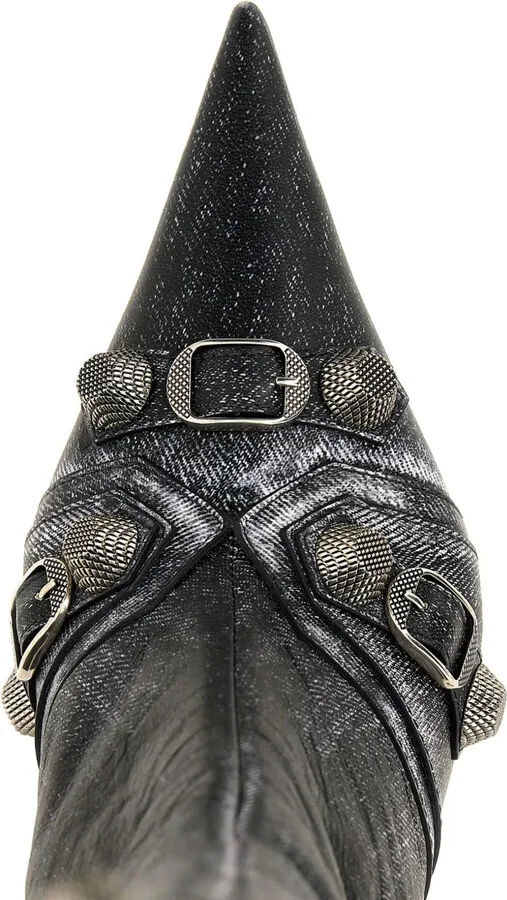 Cagole 90mm studded leather boots - Image 4