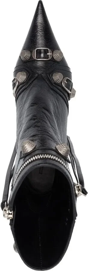 Cagole buckle-detail 70mm ankle boots - Image 4
