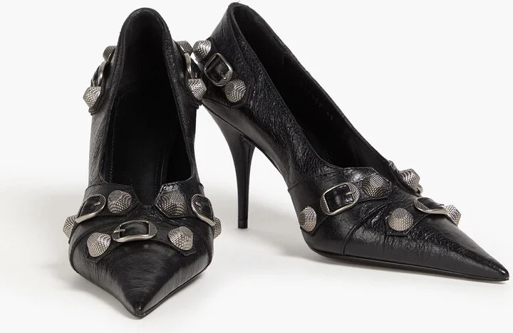 Cagole embellished leather pumps - Image 2