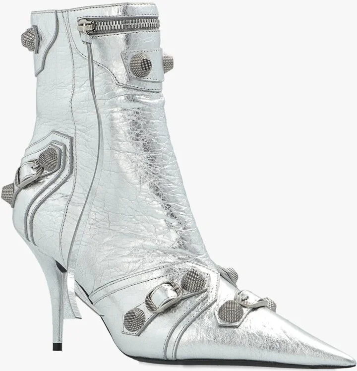 Cagole Heeled Ankle Boots - Image 2