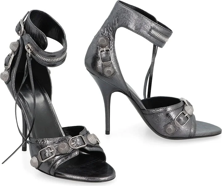Cagole Leather Sandals - Image 2