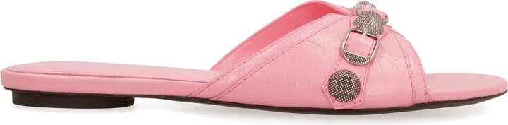Cagole Leather Slides - Image 2