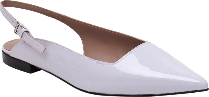 Caia Pointed Toe Slingback Flat