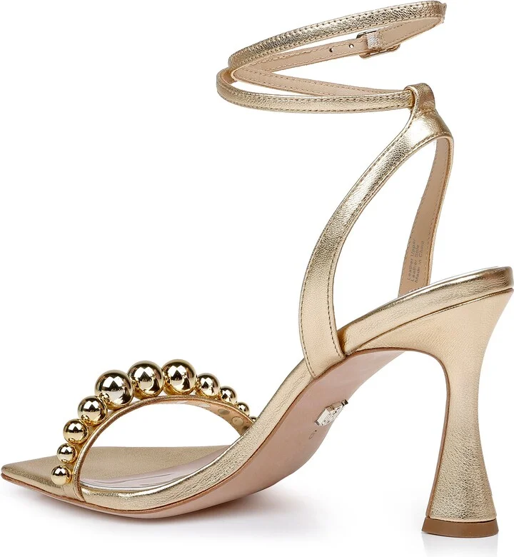 Cailey Ankle Strap Metallic Sandal - Image 2