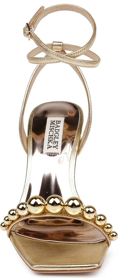 Cailey Ankle Strap Metallic Sandal - Image 4