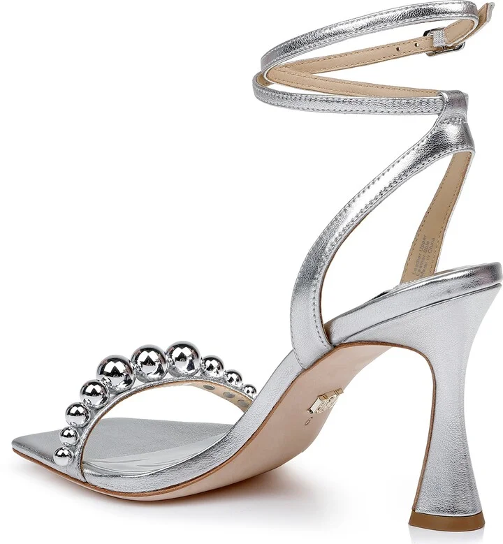 Cailey Ankle Strap Metallic Sandal - Image 8