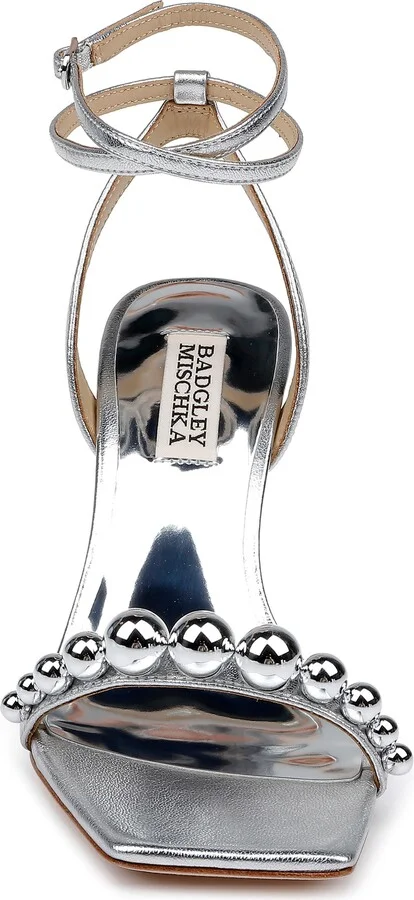 Cailey Ankle Strap Metallic Sandal - Image 10