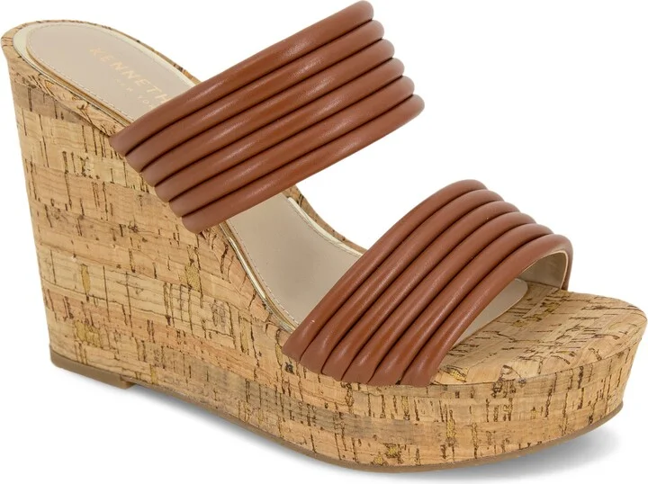 Cailyn Platform Wedge Slide Sandal