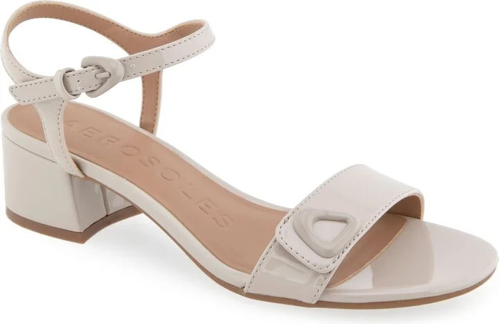 STONE PATENT FAUX LEATHER