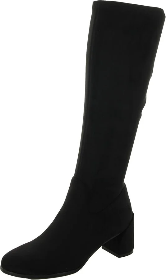 CAISSY Womens Heels Pumps Knee-High Boots