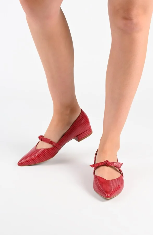Cait Snake Embossed Pump - Image 10