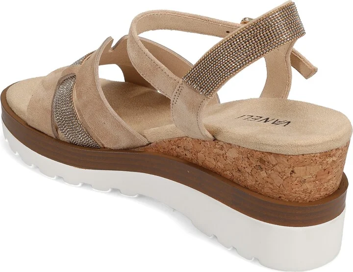 Caitlin Ankle Strap Wedge Sandal - Image 2