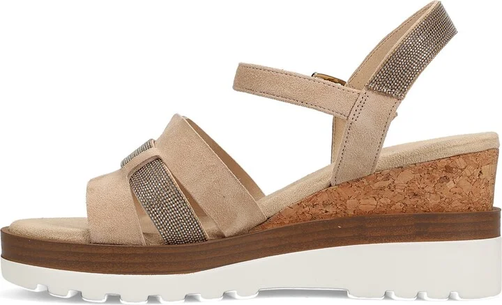 Caitlin Ankle Strap Wedge Sandal - Image 5