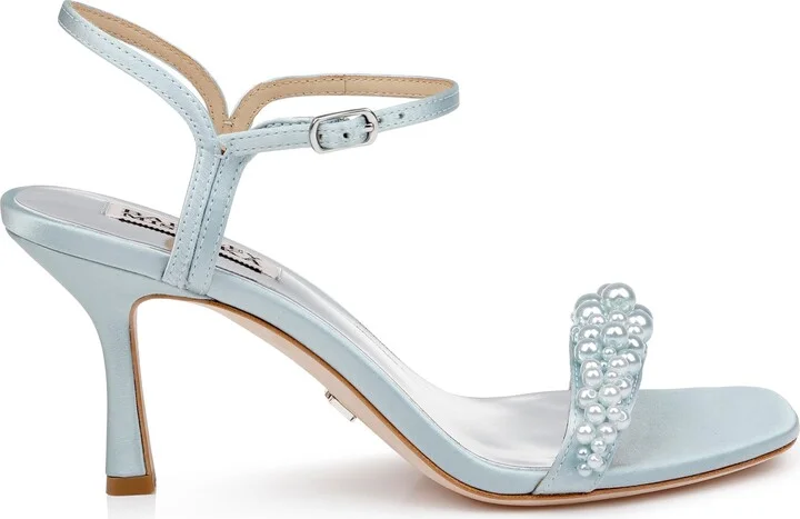 Caitlyn Metallic Satin Sandal - Image 9