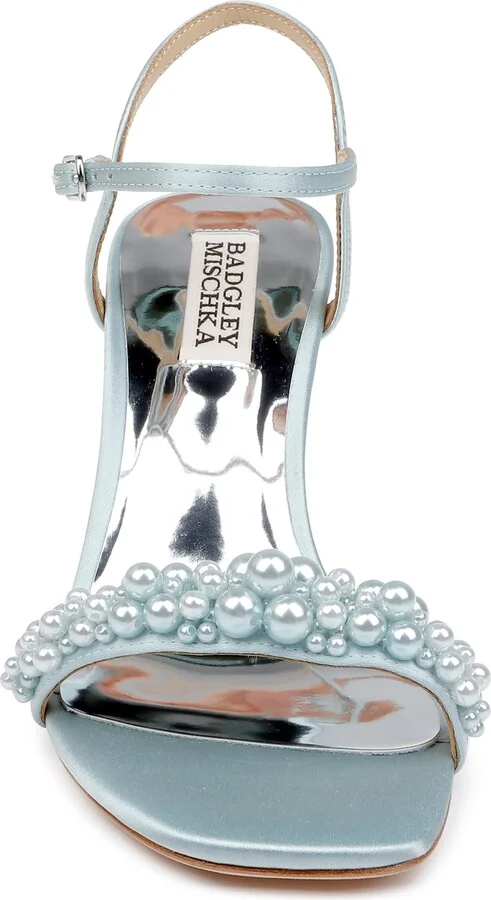 Caitlyn Metallic Satin Sandal - Image 10